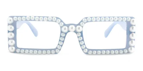 T6160 Palma Rectangle blue glasses