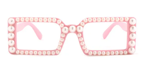 T6160 Palma Rectangle pink glasses