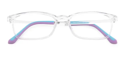 T8603 Fanny Rectangle clear glasses