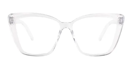 TR018 Vallari Cateye clear glasses