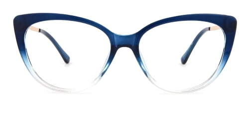 TR5018 Leta Cateye blue glasses