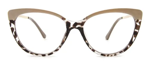 TR5018 Leta Cateye,Oval tortoiseshell glasses
