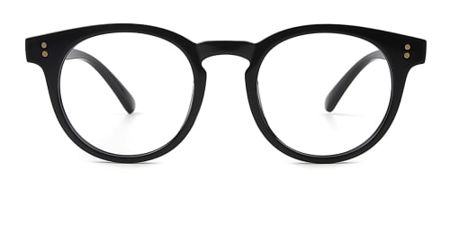 TR8859 Kattie Oval black glasses