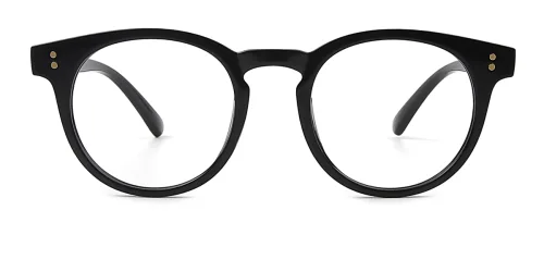 TR8859 Kattie Round,Oval black glasses