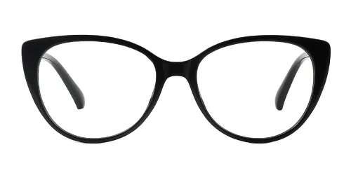 TR8879 Wallice Cateye black glasses