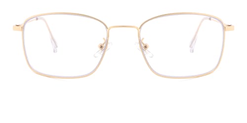 V8606 MacKenzie Rectangle gold glasses