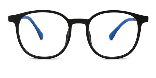 WH039 Harriett Rectangle,Oval black glasses