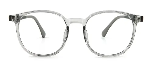 WH039 Harriett Rectangle,Oval grey glasses