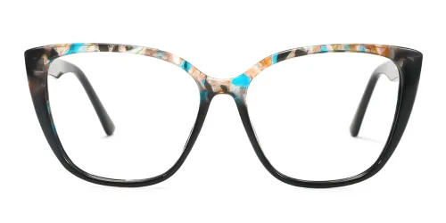 X2048 Vann Cateye blue glasses