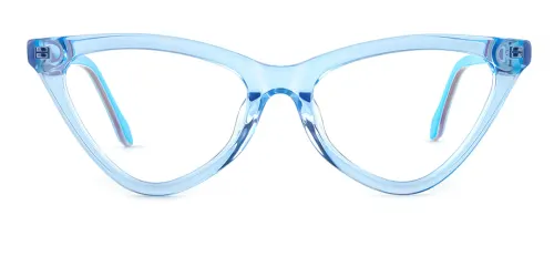 X52056 zoey Cateye blue glasses
