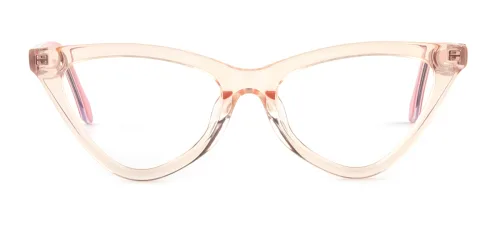 X52056 zoey Cateye orange glasses