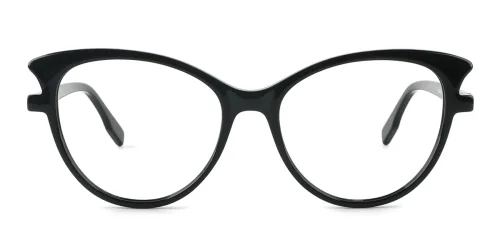 Y30016 Kathy Cateye black glasses