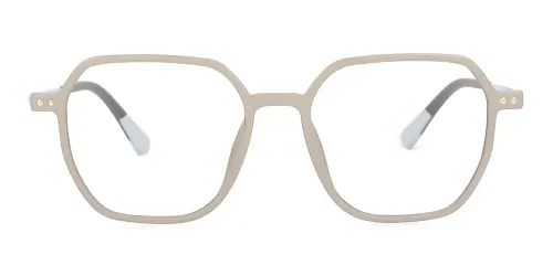 Y7522 Shelia Geometric brown glasses