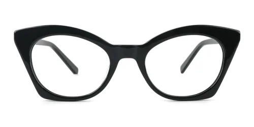 Y8029 Cora Cateye black glasses