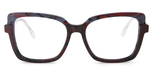 YC-21129 Lawanda Cateye,Geometric floral glasses