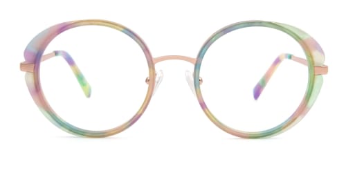 YD1034 Warda Oval multicolor glasses