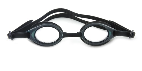 YJ12 Azura Oval black glasses