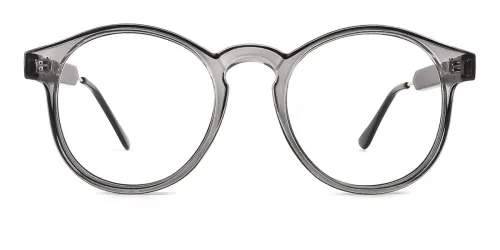 Z3185 Yadyra Round grey glasses