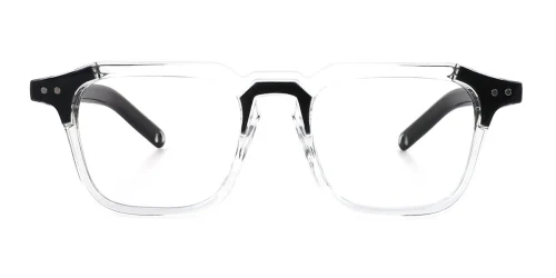 Z3327 Carol Geometric clear glasses