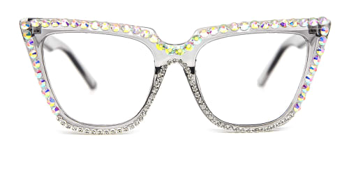 Z3362 Kiki Cateye grey glasses