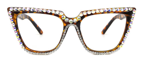 Z3362 Kiki Cateye tortoiseshell glasses
