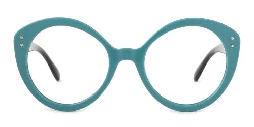 Z3367 Viola Cateye green glasses