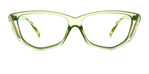Z3390 Finola Cateye, green glasses