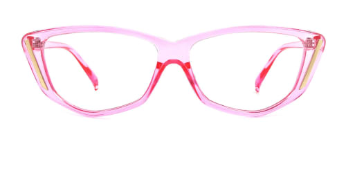 Z3390 Finola Cateye pink glasses