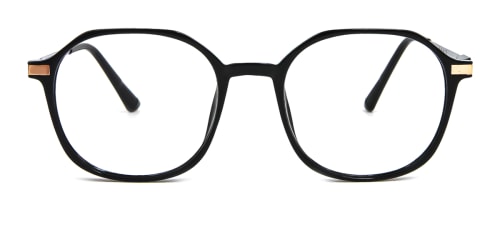 ZY2053 Ariana Rectangle,Geometric black glasses