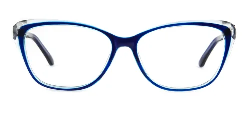 ZY701 Amie Oval blue glasses