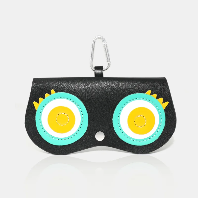Cute Portable Sun Eye Glasses Bag