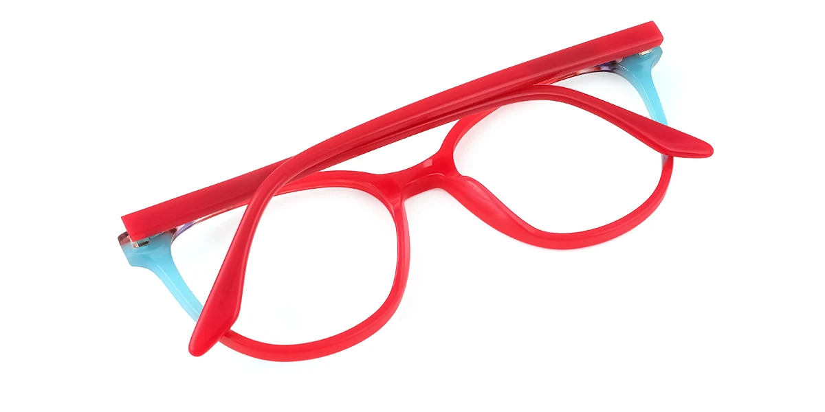 Red Cateye Retro Unique Gorgeous Spring Hinges Eyeglasses | WhereLight