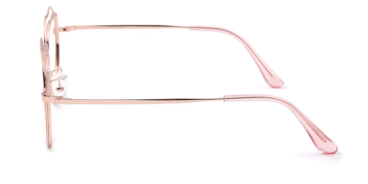 Purple Heart Simple Gorgeous Super Light Eyeglasses | WhereLight