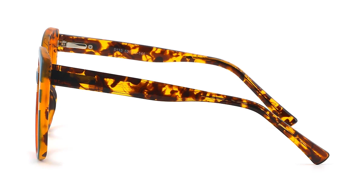 Multicolor Rectangle Classic Retro Spring Hinges Custom Engraving Eyeglasses | WhereLight