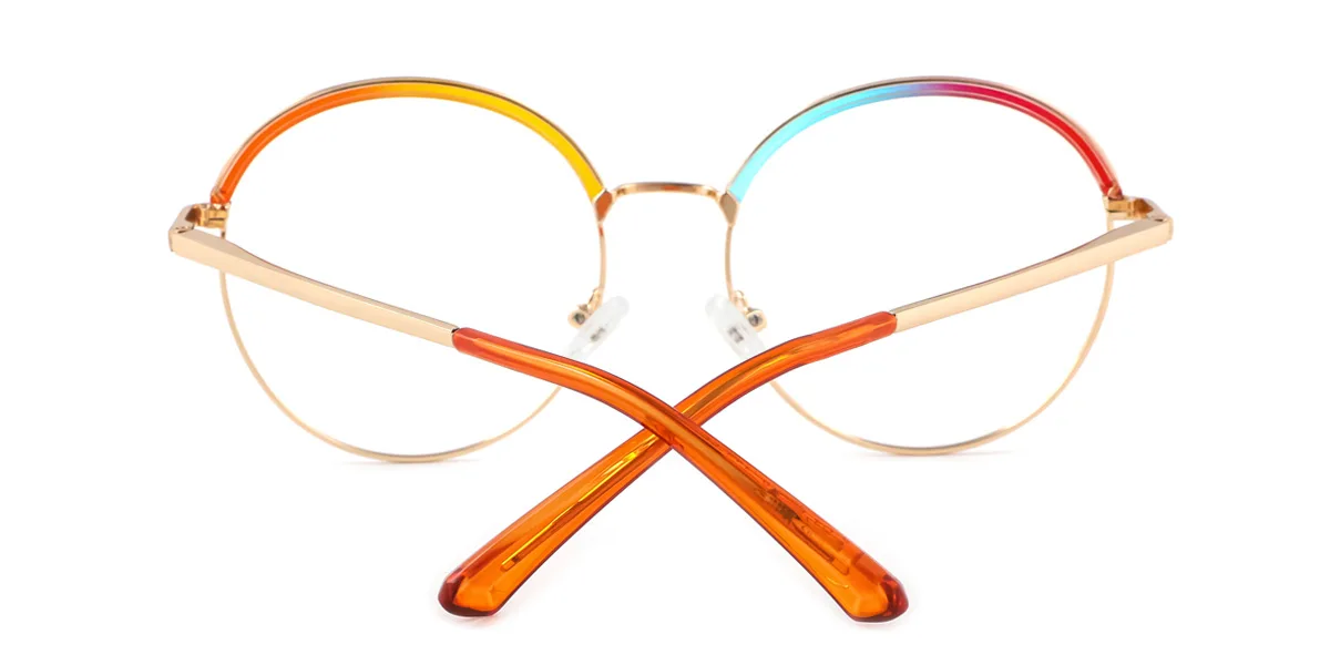 Multicolor Oval Unique Gorgeous  Eyeglasses | WhereLight