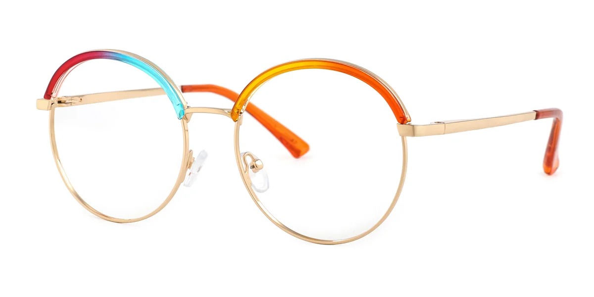 Multicolor Oval Unique Gorgeous  Eyeglasses | WhereLight
