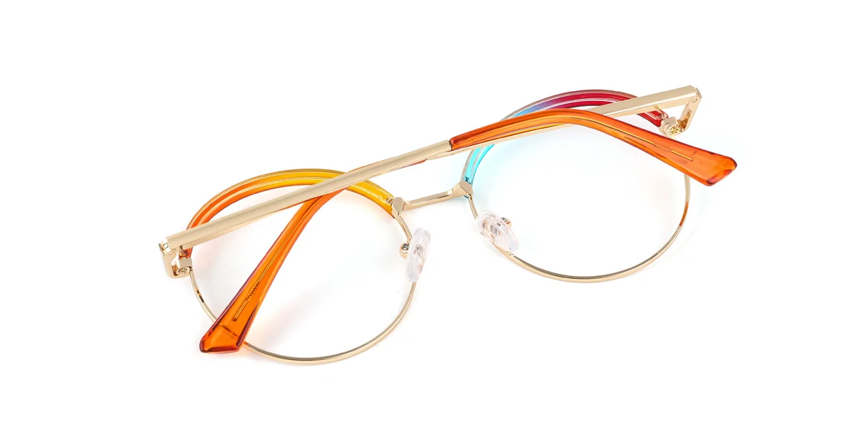 Multicolor Oval Unique Gorgeous  Eyeglasses | WhereLight