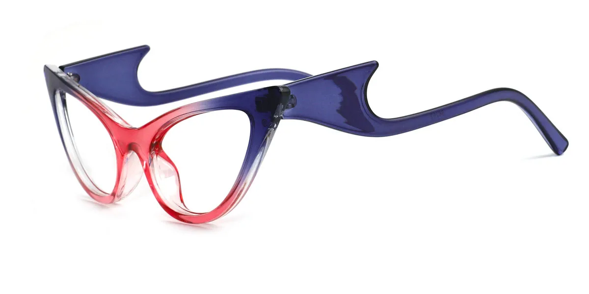 Multicolor Cateye Unique Custom Engraving Eyeglasses | WhereLight