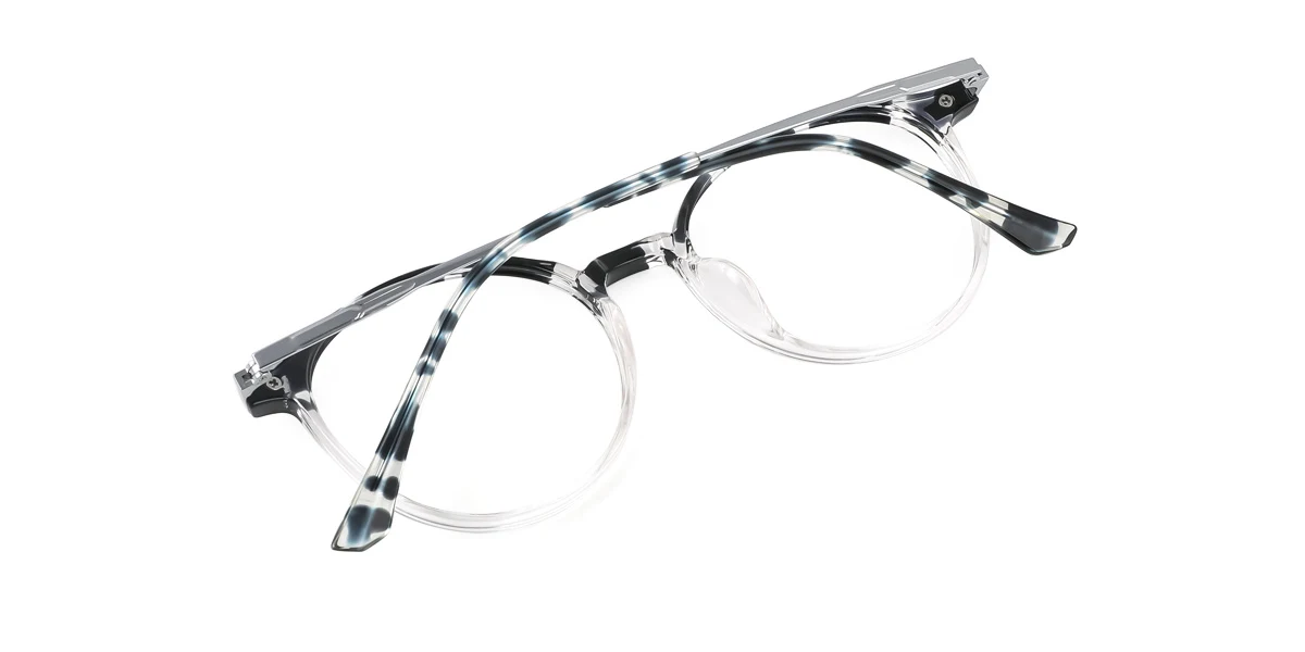 Floral Oval Unique Gorgeous Super Light Eyeglasses | WhereLight