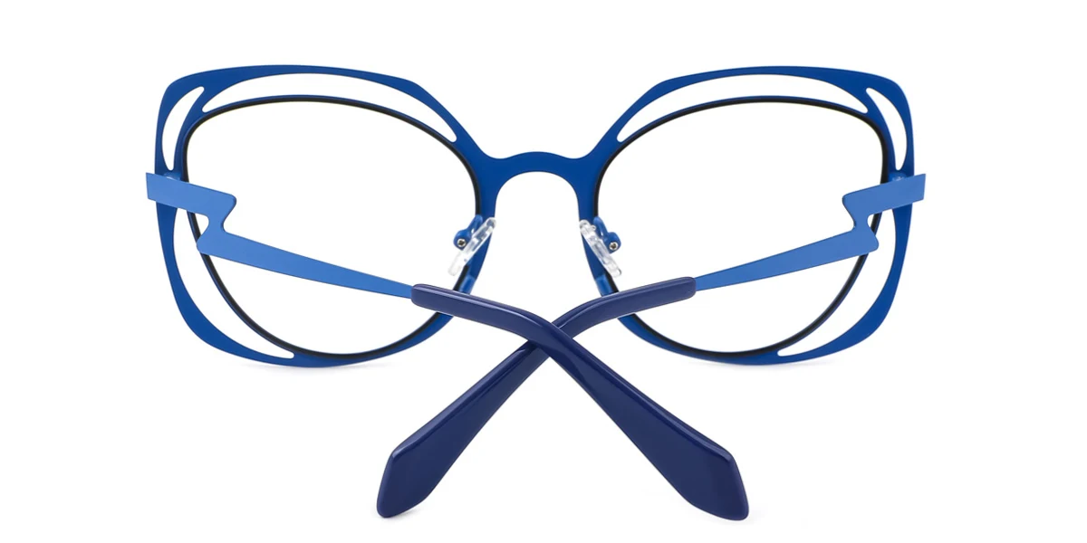 Blue Cateye Unique Gorgeous Eyeglasses | WhereLight