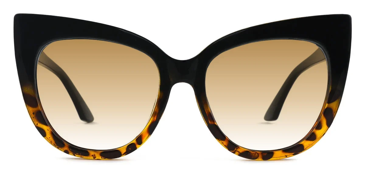 Black Cateye Unique Custom Engraving Eyeglasses | WhereLight