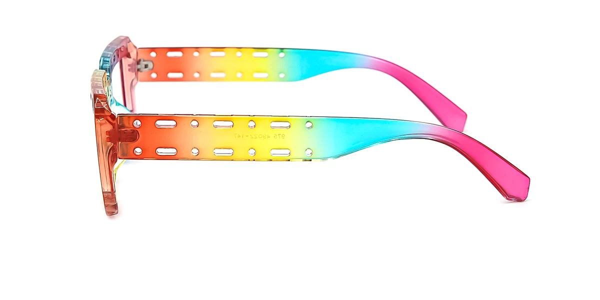 Multicolor Rectangle Unique Gorgeous Custom Engraving Eyeglasses | WhereLight