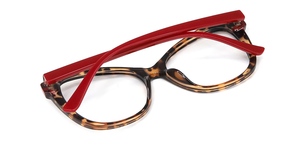 Tortoiseshell Cateye Retro Unique Gorgeous Custom Engraving Eyeglasses | WhereLight