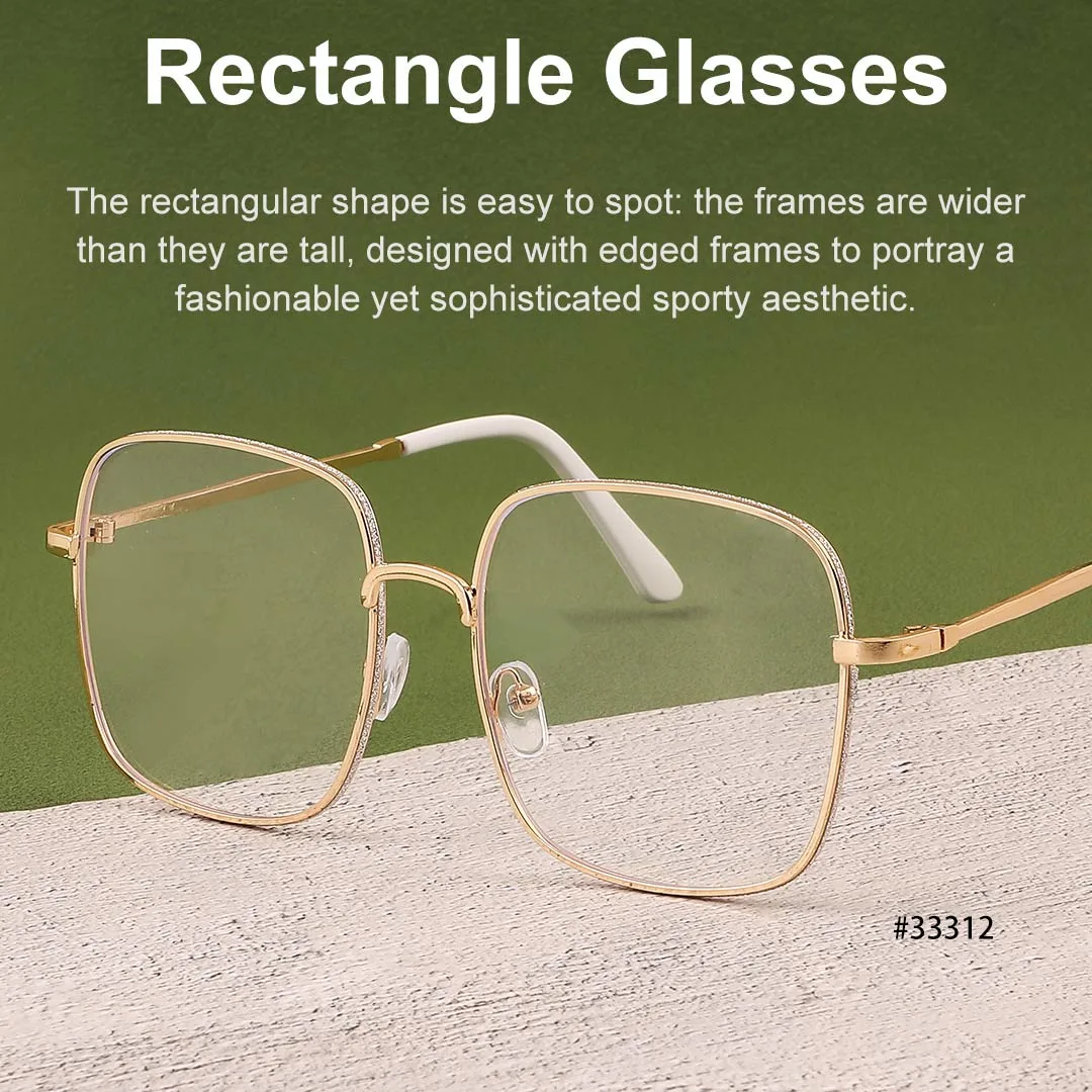 Rectangle Eyeglasses - Eyeglasses
