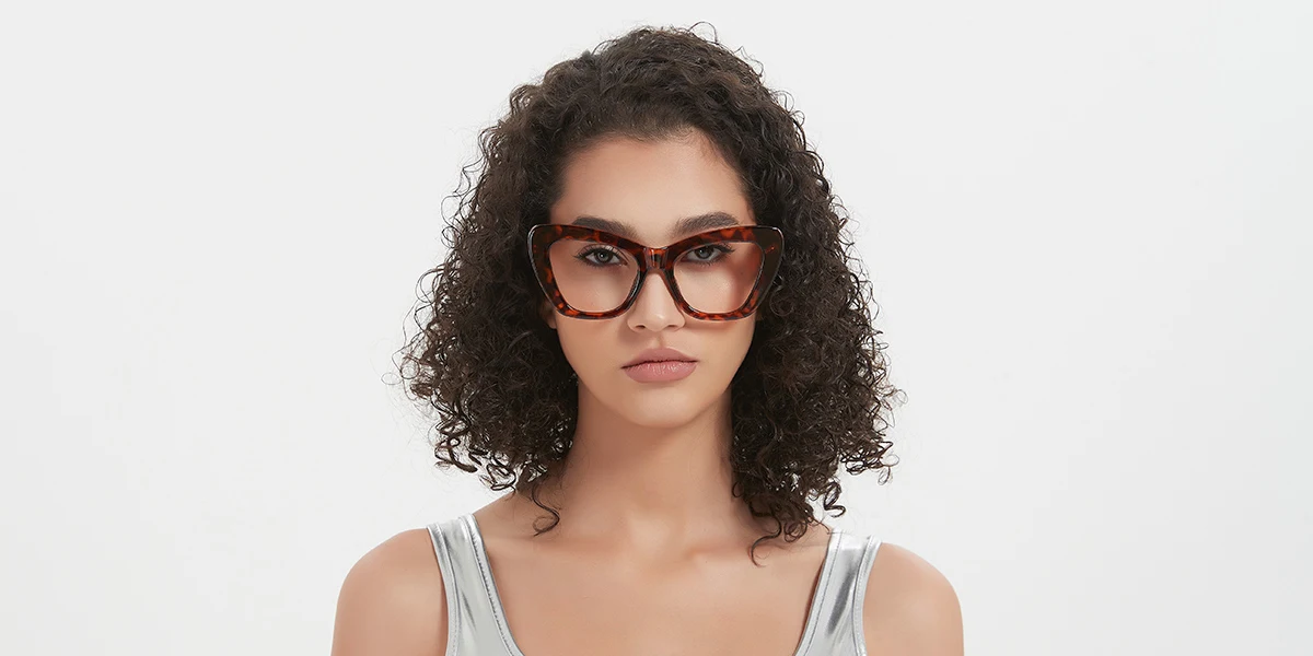 Tortoiseshell Cateye Unique Gorgeous Custom Engraving Eyeglasses | WhereLight