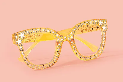 Brown Cat-eye Irregular Gorgeous Balance Daily Custom