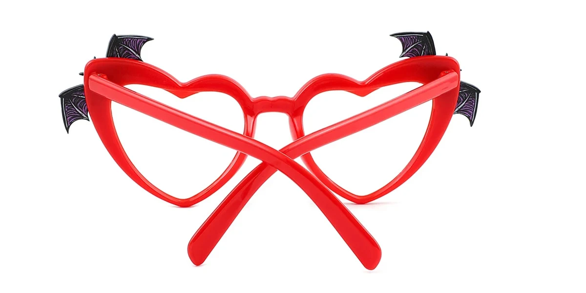 Red Heart Gorgeous Custom Engraving Eyeglasses | WhereLight