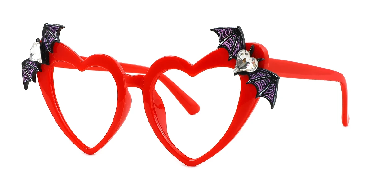 Red Heart Gorgeous Custom Engraving Eyeglasses | WhereLight