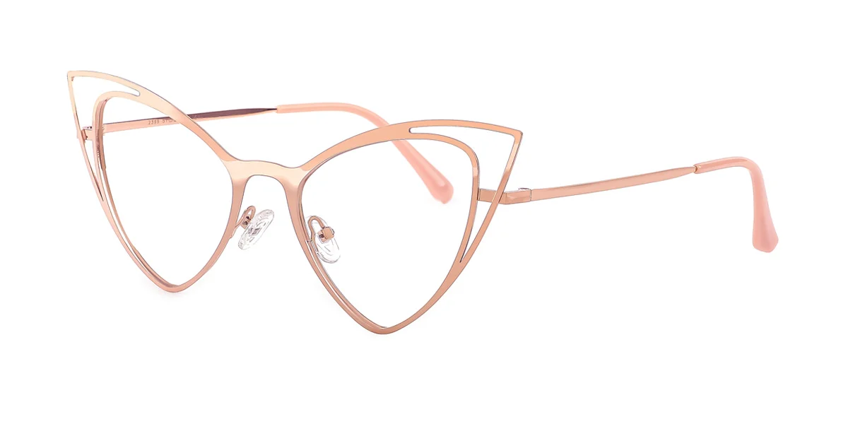 Gold Cateye Gorgeous  Eyeglasses | WhereLight