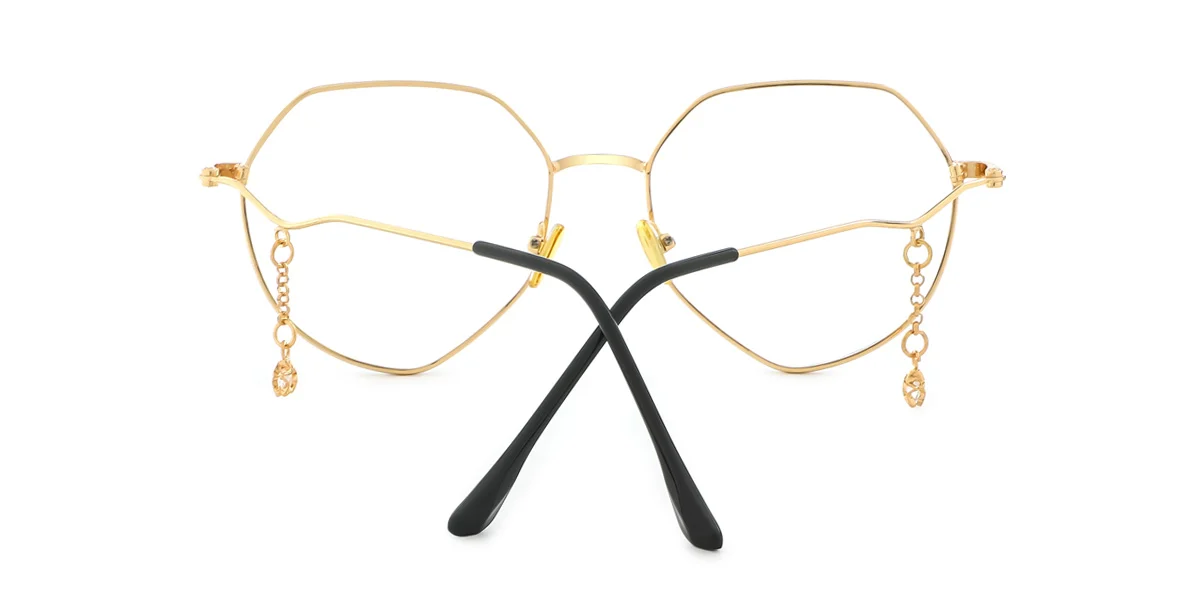 Black Irregular Unique Gorgeous  Eyeglasses | WhereLight